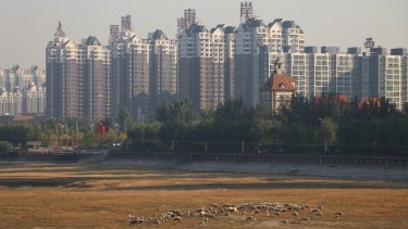 Banks of high-rise apartments have sprouted in Yanjiao.