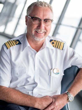 Captain Johnny Faevelen of Royal Caribbean's Harmony of the Seas.