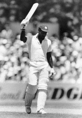 Viv Richards scored 208 against Australia at the MCG in the fourth Test in 1984.