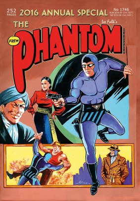 The upcoming Frew Publication Phantom annual to celebrate the 80th birthday.