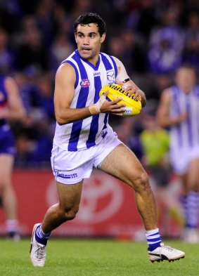 North's Lindsay Thomas has kicked 322 goals in his career.