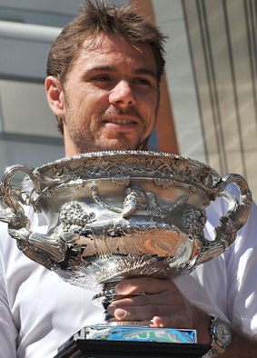 Stanislas Wawrinka is the defending champion at Melbourne Park.