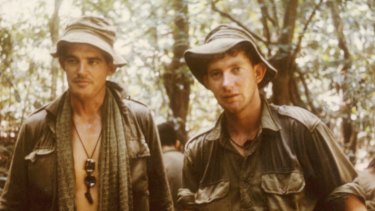 Australian soldiers in Vietnam at the Battle of Long Tan, August 1966.