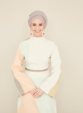 Susan Carland. Susan wears Hermes dress and belt, Ole Lynggaard earrings. 