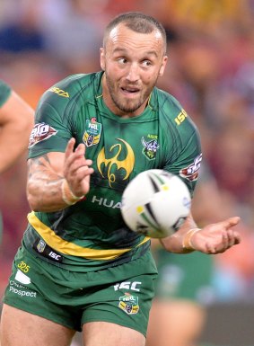 Josh Hodgson suffered a suspected bruised sternum against the Broncos.