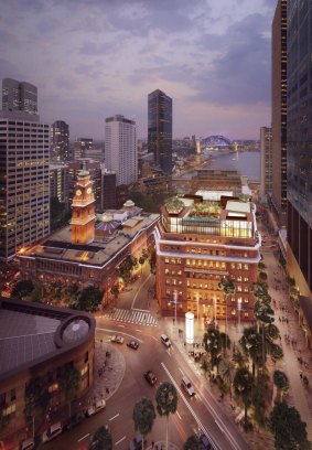 The former Lands Building in Sydney is part of the planned $300m redevelopment into a luxury hotel by Pontiac Land.