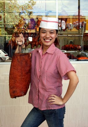 BBQ's in the blood: Jia (Kristy) Luo at Wang Wang BBQ, Eastwood,