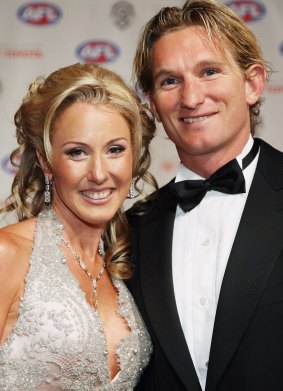 James and Tania Hird in 2006.