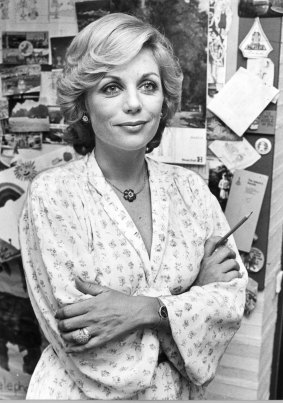 Back then: Ita Buttrose in her office.
 
 