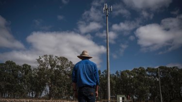Lower frequencies carry data longer distances, which is great for rural Australia. High frequencies are good for dense city areas. 
