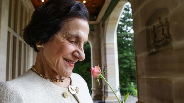 Dame Marie Bashir said she was 'privileged' to support marriage equality. 