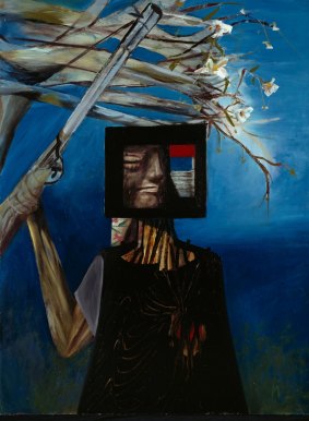 Kelly Spring, 1956, by Sidney Nolan, from the Arts Council Collection, Southbank Centre, London.