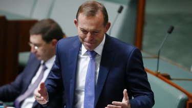 Mr Abbott declared "we need to make Australia work again" as he sent Mr Turnbull an ominous message.