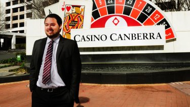 Justin Fung, whose family owns the Canberra casino, photographed in 2015. The poker machine industry says it couldn't supply pokies to the casino at a workable price under the government's plan.