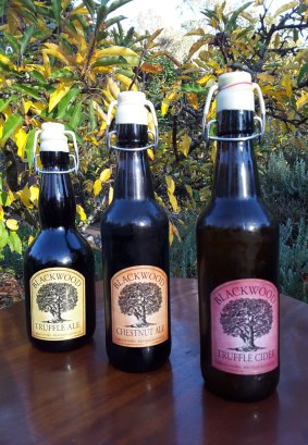 Blackwood's character brews include the Truffle Ale, Chestnut Ale and Truffle Cider.