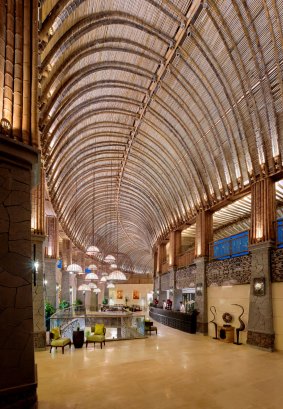 The spa lobby at Mission Hills. 