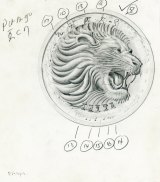 Stuart Devlin has designed coins for 36 countries. This is a design for Ethiopia in 1965.