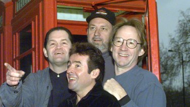 The Monkees, pictured in 1997, have got back together numerous times over the years and now have a new album out.
