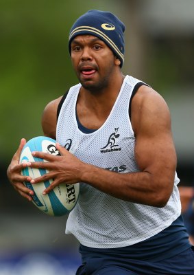Controversial figure: Suspended Wallabies five-eighth Kurtley Beale.