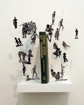 <I>Dis Located</I> by Nicci Haynes in The Peculiar Library at ANCA Gallery.