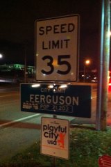 Ferguson city limits.