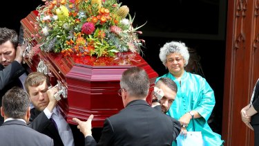 Bandler's daughter Dr Lilon Bandler at her mother's state funeral.