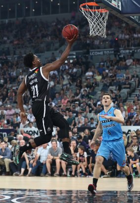 High point: Casper Ware scored 26 points against the New Zealand Breakers.