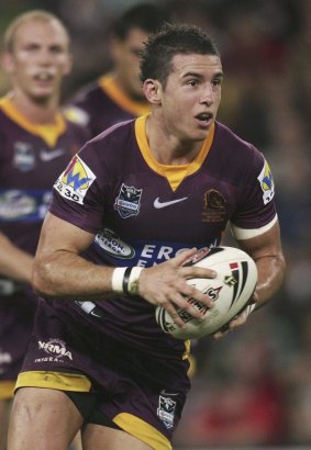 New and improved: Darius Boyd during his pervious stint with the Broncos.
