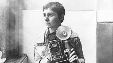 Diane Arbus in New York, circa 1968. 