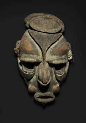 Papua New Guinea, East Sepik Province,
Yuat River, Mask (19th century) in Myth + Magic: Art of the Sepik River, Papua New Guinea.
National Gallery of Australia, Canberra
Purchased 2010