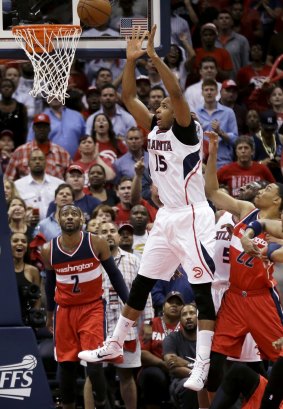 The moment: Atlanta's Al Horford hits a putback layup in the final seconds to beat the Washington Wizards.