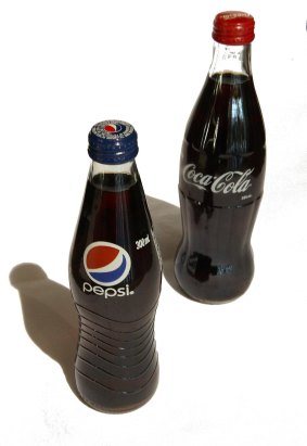 Coca Cola claimed Pepsi's bottle was too close to the shape of its own famous "contour" bottle.