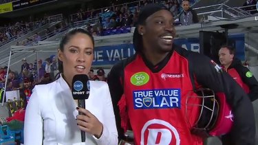 Chris Gayle claims to have named daughter Blush
