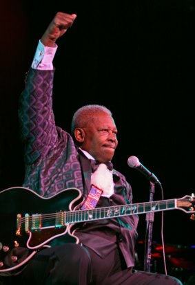 Great performer: BB King.