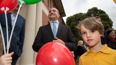 The Education Minister and Deputy Pemier James Merlino announces that the old Preston Girls School will re-open as a High School. 