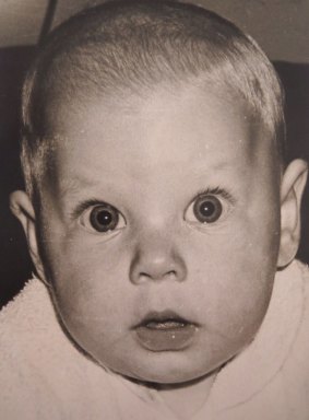 Myra Krafft as a baby in 1972.