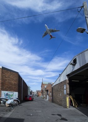 One of the proposed precinct's laneways.