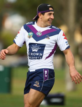 Billy Slater is a possibility to return for Storm this weekend.