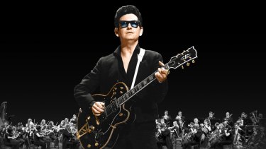 The "virtual" Roy Orbison, backed by an orchestra.