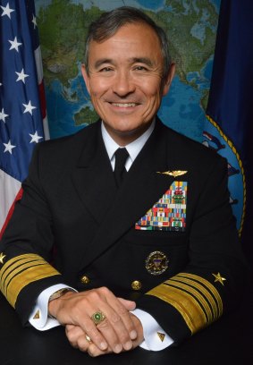 Admiral Harry Harris is known for his forthright language on China.