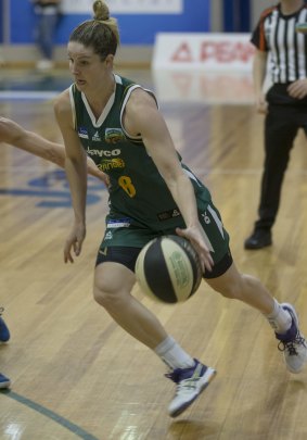 Steph Cumming: top-scored with 16 points for the Rangers in the loss to Townsville.