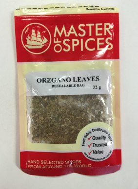 Master of Spices oregano product is less than 10 per cent oregano leaves, Choice found. 