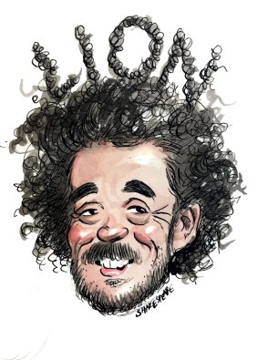 "We could be a dark horse" at the Oscars: Garth Davis. Illustration by John Shakespeare