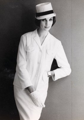 Maggie photographed in 1966 by fashion photographer Henry Talbot.