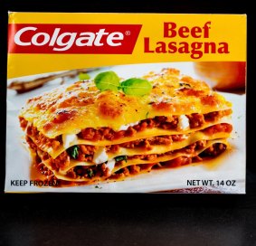 Colgate lasagna.