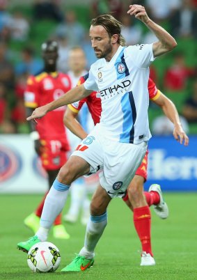 City will regain key striker Josh Kennedy for the trip to Adelaide.