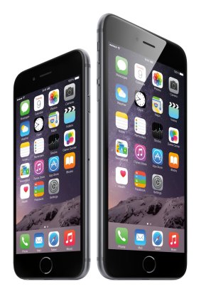 More screen, more data: The iPhone 6 and iPhone 6 Plus.