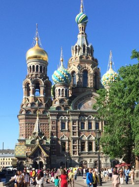 Church of the Saviour on Spilled Blood, St Petersburg.