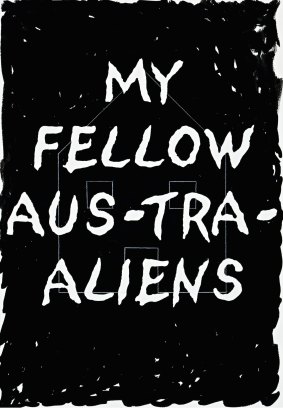 Aleks Danko, "MY FELLOW AUS-TRA-ALIENS" 2003-15, at Heide Museum of Modern Art.