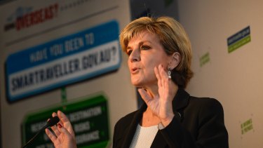 Julie Bishop has warned travellers of serious consequences if their preparation is inadequate or if they make irresponsible choices while overseas.